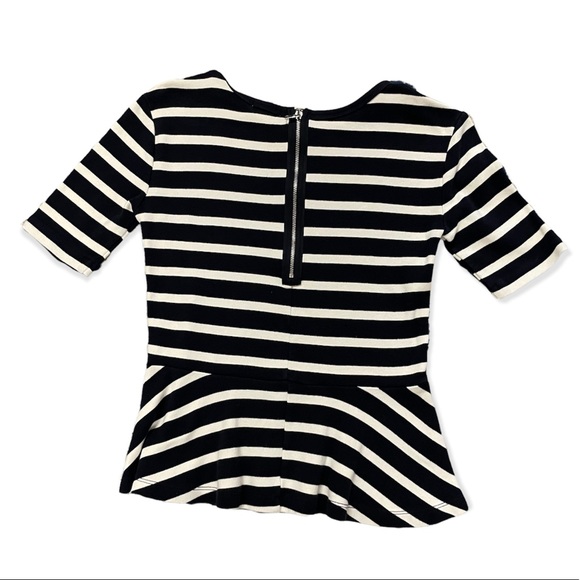 Gap Striped Peplum Top - Picture 3 of 16